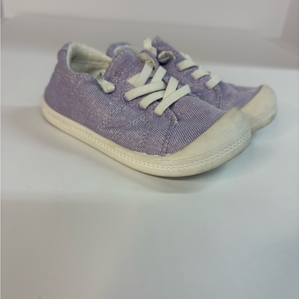 Weestep light Purple Lace Up Shoes Toddler Girl’s Size 8